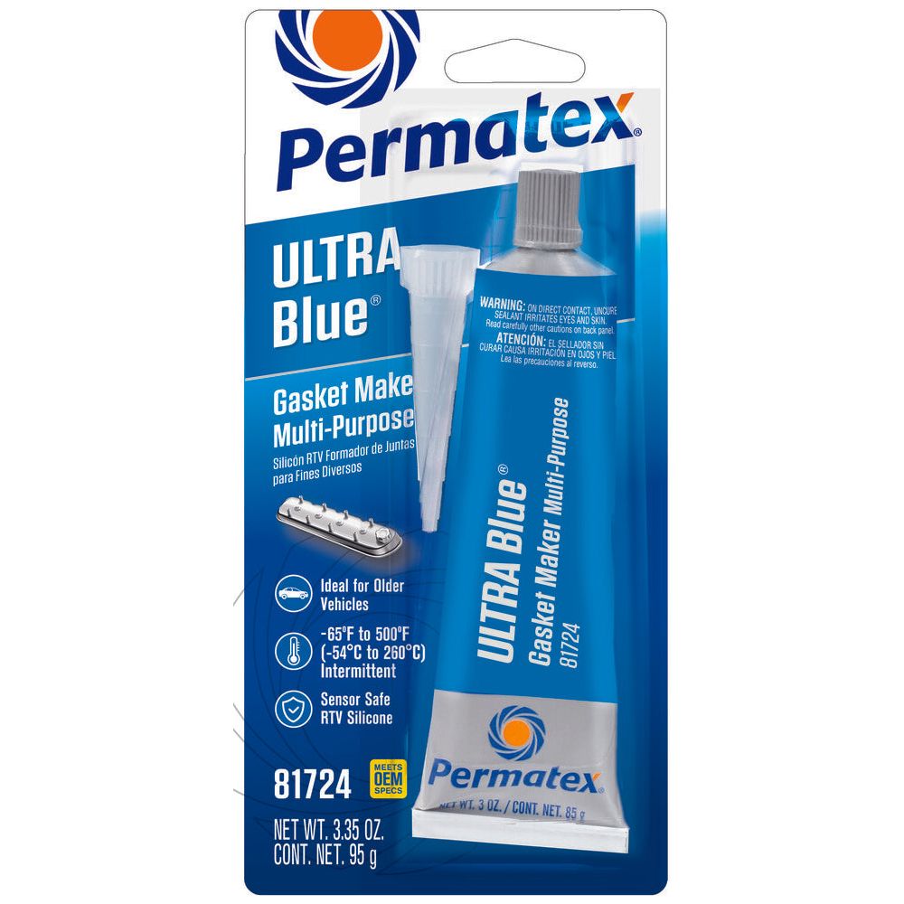 PERMATEX ULTRA BLUE RTV SILICONE 3.5OZ