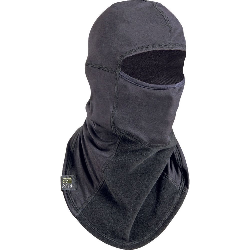 TURTLE FUR FACE SHIELD MASKOT BLACK