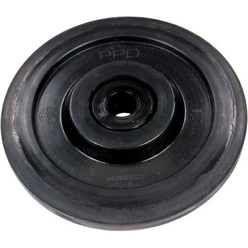 6.38" X .75" IDLER WHEEL BLACK