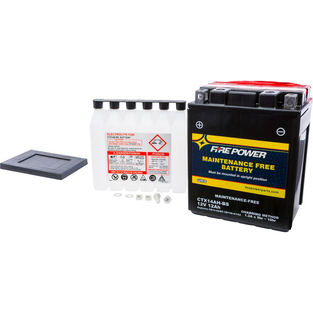 FIRE POWER BATTERY CTX14AH-BS