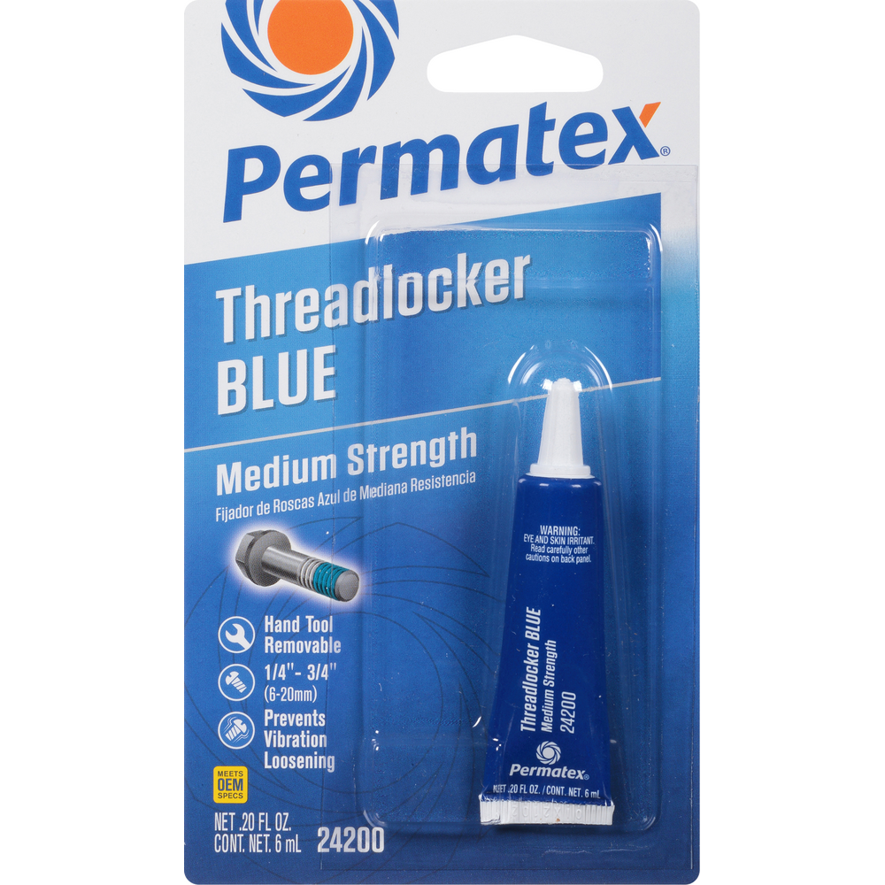 PERMATEX THREADLOCKER BLUE 6 ML
