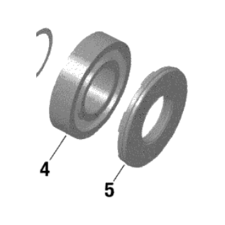 SKI-DOO CRANK OIL SEAL 10-23' 600 800 850