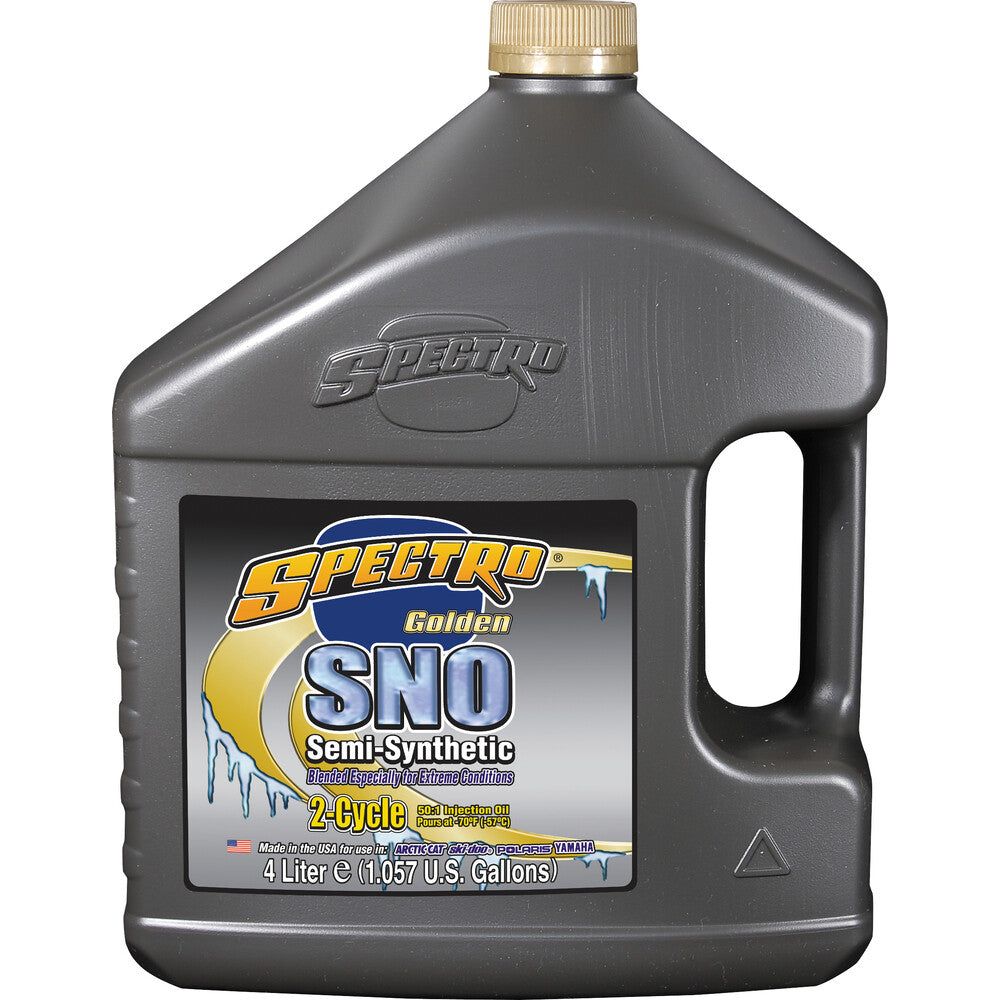 SPECTRO Semi-Synthetic Golden Snowmobile Injector Oil - R.SGSNO